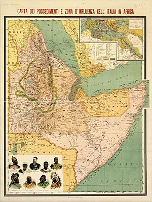 Possessions italiennes en Afrique-1896