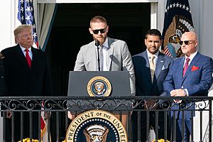 President Trump Welcomes the Washington Nationals to the White House (49018862751)