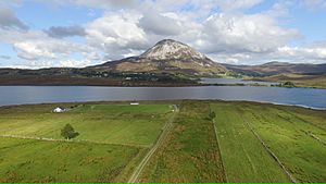 The beautiful mount errigal