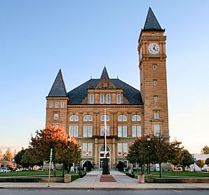 Tipton County Courthouse in Tipton