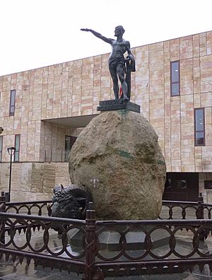 Zamora - Plaza de Viriato, Monumento a Viriato 5.jpg