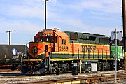 BNSF 2958 EMD GP39-2 Stockton