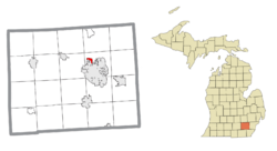 Location within Washtenaw County