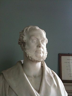 Bust of Sir Titus Salt at age 53