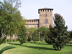 Castello Visconteo-Pavia-Italy