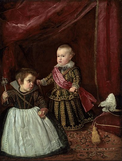 Diego Rodríguez de Silva y Velázquez - Don Baltasar Carlos with a Dwarf - Google Art Project.jpg