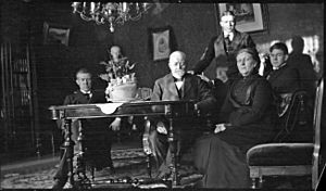 Familien Quisling ca. 1915.