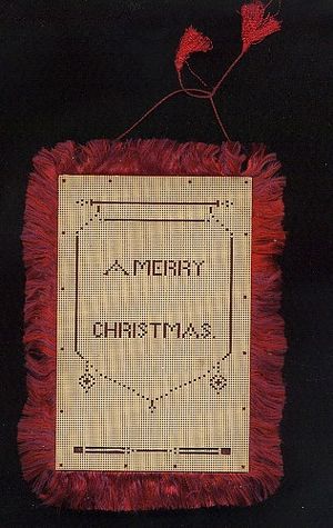 Greeting Card Christmas c1860