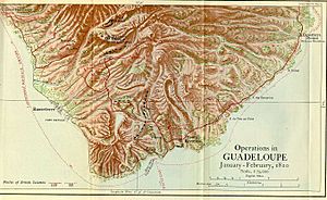 Guadeloupe-British-Military-Operations-1810-Map