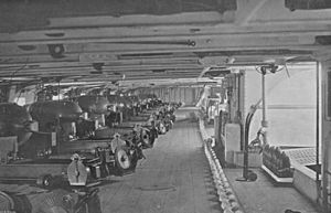 Gun Deck HMS Northumberland