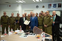 Ilir Meta visit to Homefront Command of Israel. i