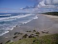 Lennox Head seen from Seven Mile Beach