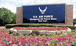 Main Gate - Sheppard AFB