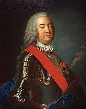 Portrait of Vaudreuil by Donat Nonnotte