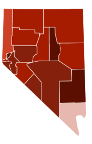 Nevada counties by race