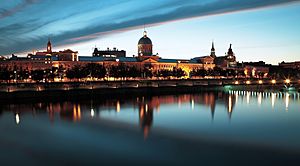 Old port skyline