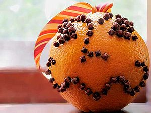 Orange pomander