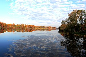 Red Millpond River Raisin Tecumseh Michigan