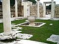 Sardis Synagogue courtyard