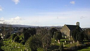 St Nahi's church & graveyard