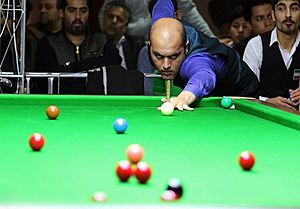 TEHRAN (Tasnim) – Amir Sarkhosh from Iran claimed a gold medal at the Snooker Single 15-Red event of ACBS 1st Asian Billiards Sports Championship