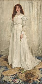 Whistler James Symphony in White no 1 (The White Girl) 1862