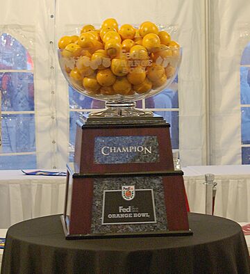 2008 Orange Bowl Trophy