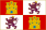 Banner of arms crown of Castille Habsbourg style.svg