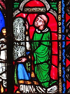 Basilique Saint-Denis - Verrière de l'Arbre de Jessé - Suger