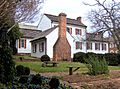 Blount Mansion, looking north.