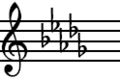 D-flat Major key signature.png