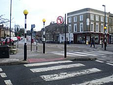 East Cowes town centre