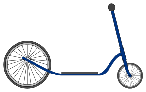 Eccentric Hub Scooter