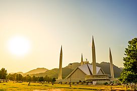 Faisal Mosque, Islamabad, Pakistan