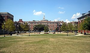 Howard University courtyard