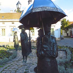 Imre Varga Umbrella Ladies