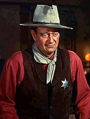 John Wayne portrait