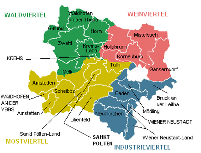 Karte Aut Noe Bezirke