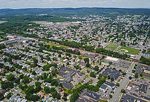 Aerial view of Kingston