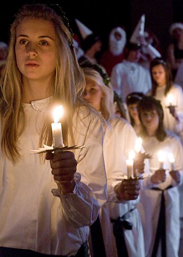 Lucia procession