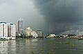 Manila Philippines Tropical-storm-over-Pasig-River-01