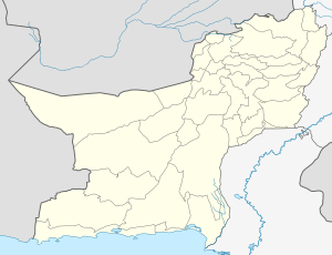 Map of Balochistan