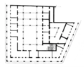 Palacio de la Marquesa de Villalba, floor plan, Havana, Cuba