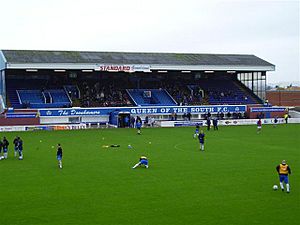 Palmerston Park main stand