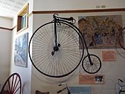 Prescott-Sharlot Hall Museum-Transportation Building-1937-Columbia Ordinary Bicycle-1886