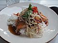 Salmon Teriyaki at restaurant Same Same But Different