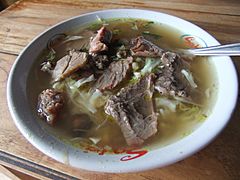 Soto sapi Pak Marto Yogyakarta