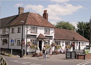 The Greyhound inn at Amesbury