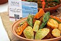 Tunisian brown couscous with vegetables