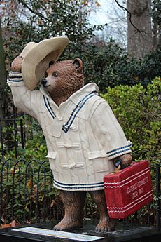 "Sticky Wicket", Paddington Bear, Regent's Park - geograph.org.uk - 4268831